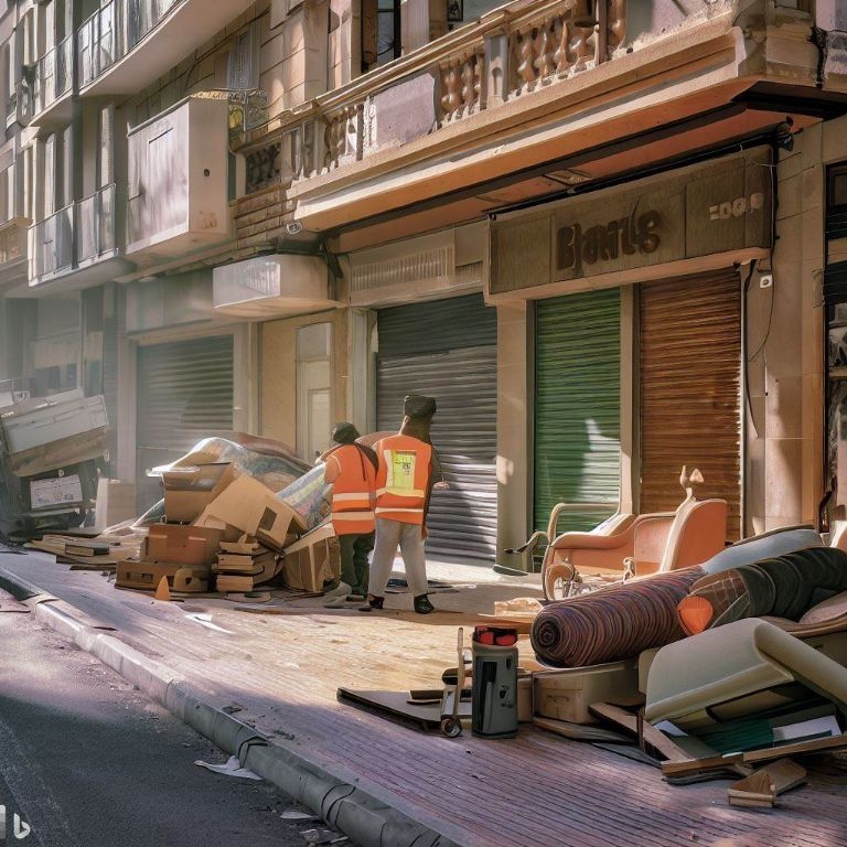 Vaciado de locales comerciales en Rascafria