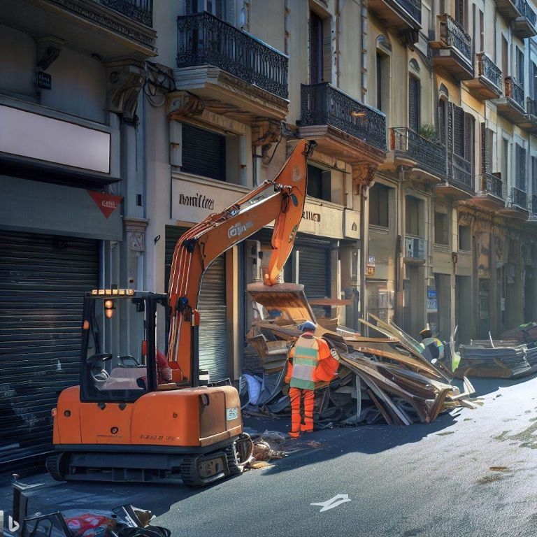 Vaciado de locales comerciales en Valdemaqueda