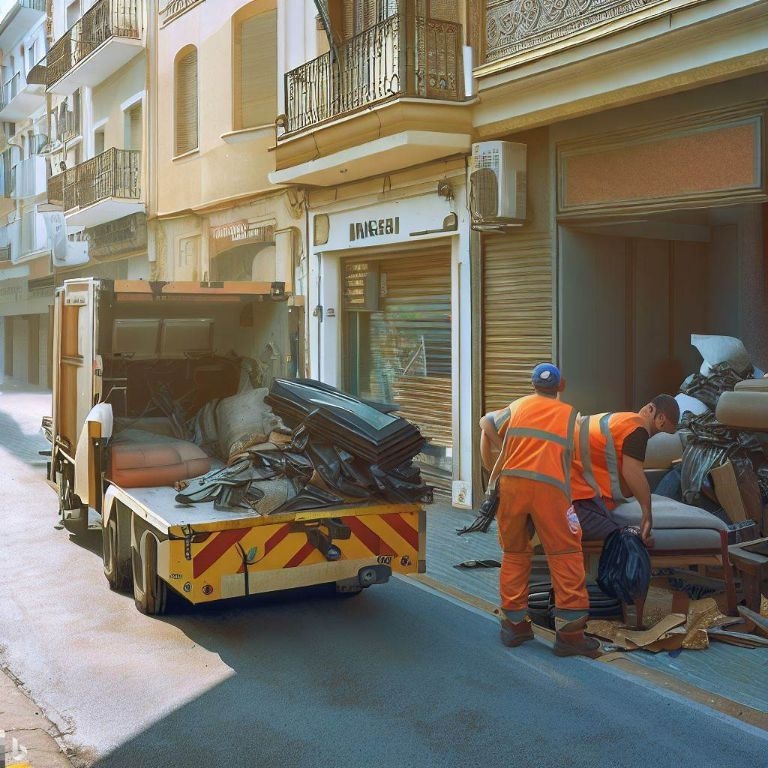 Vaciado de locales comerciales en Guadalix de la Sierra