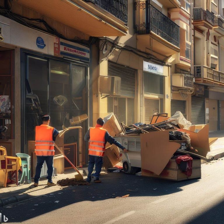 Vaciado de locales comerciales en Torrejon de Velasco