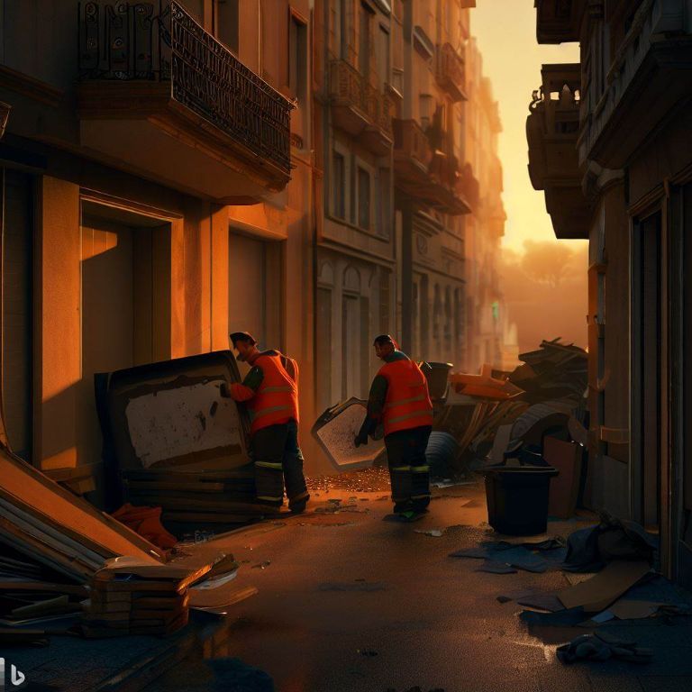 Reducción del impacto ambiental y cumplimiento normativo en el vaciado de locales comerciales