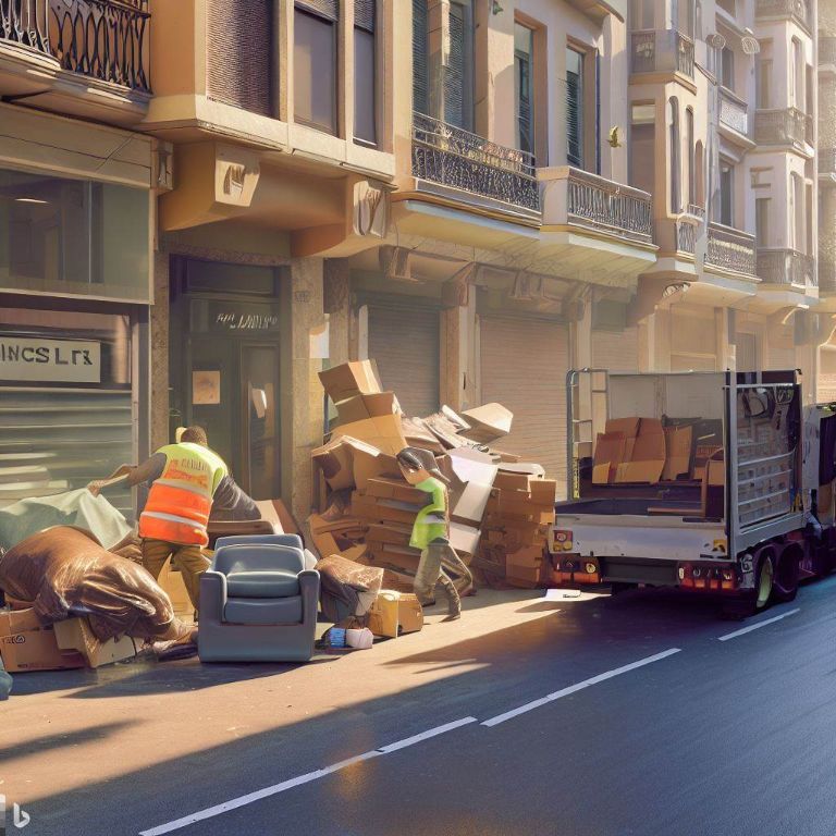 Vaciado de locales comerciales: Ventajas del reciclaje en Fresno de Torote
