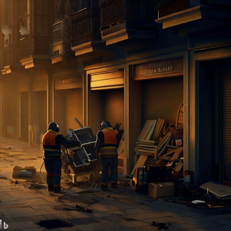Cumplimiento de plazos y presupuestos: Desafíos del vaciado de locales comerciales en Colmenarejo